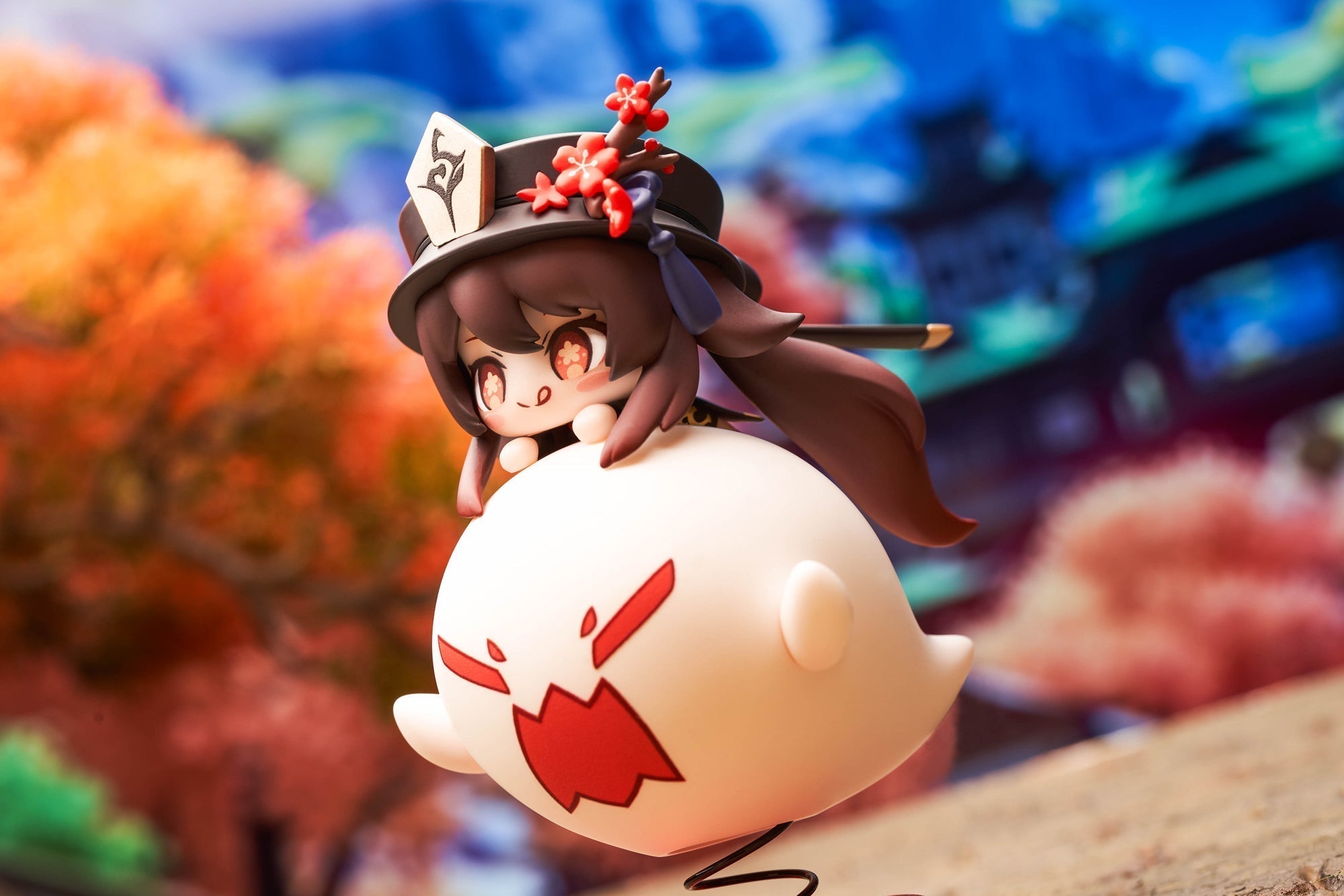 Genshin Impact Figure - Hu Tao Chibi Chara Yurayura Stand