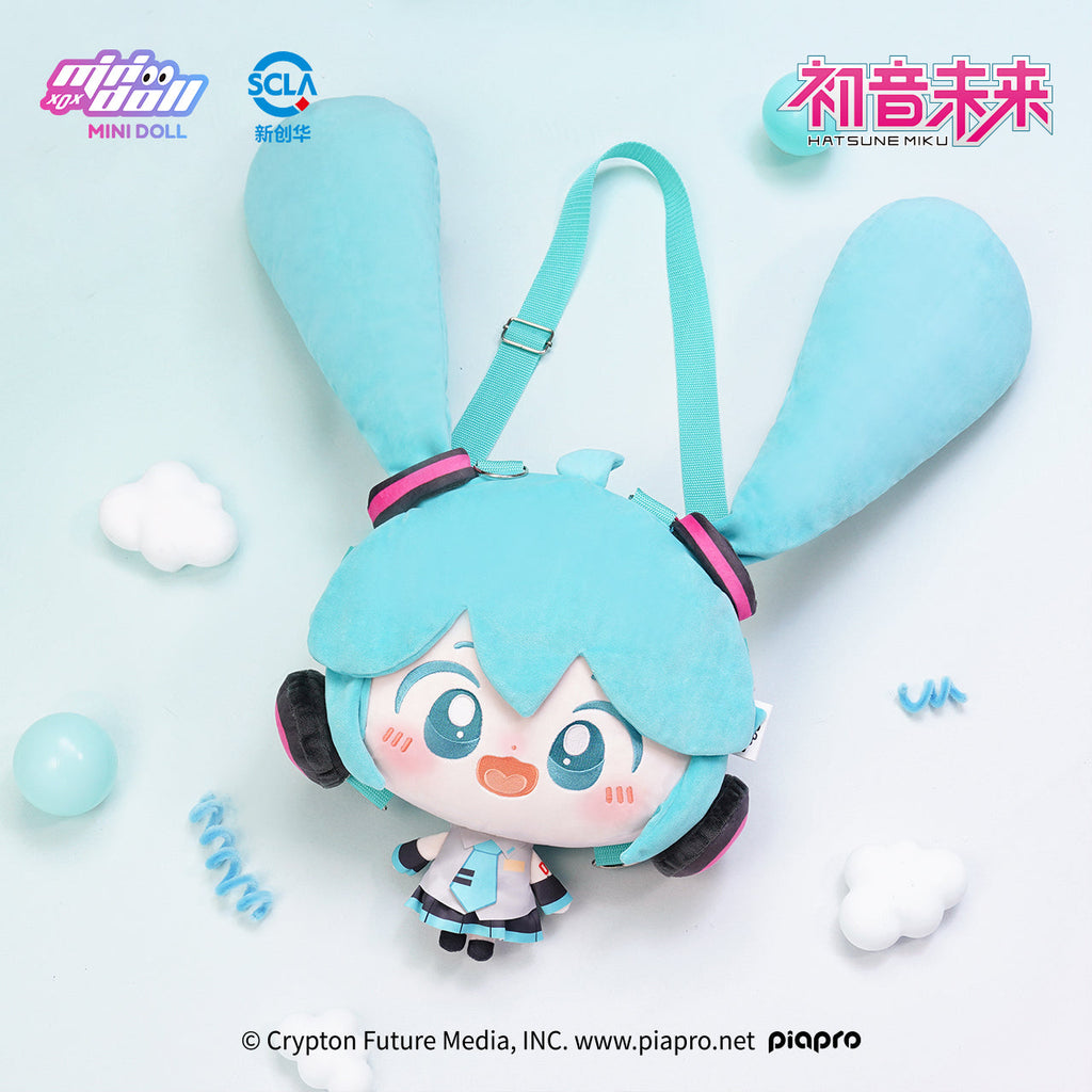 Hatsune Miku - Big Head Plush Bag