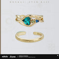 Honkai: Star Rail - Aventurine Theme - Ring Set