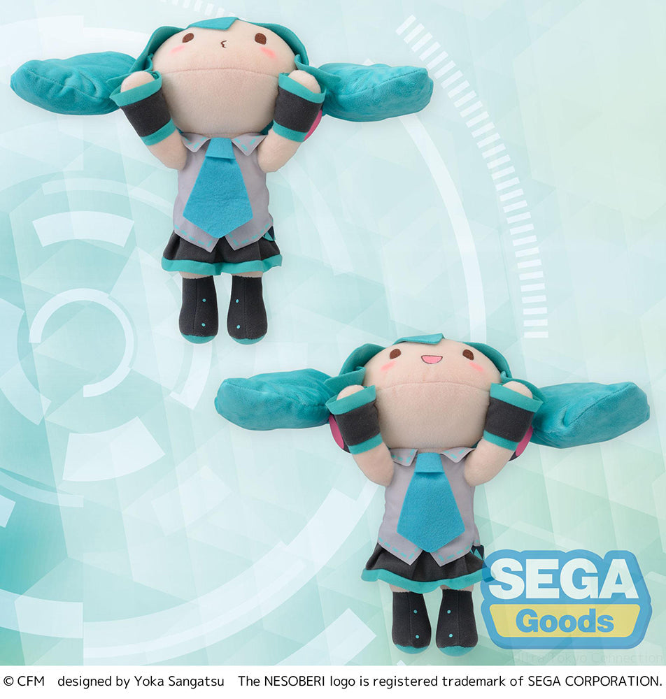 Hatsune Miku - fuwa petit NESOBERI (Lay-Down) - M Plush